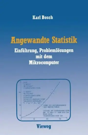 Cover of Angewandte Statistik