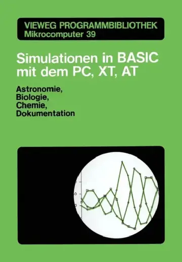 Cover of Simulationen in Basic Mit Dem IBM Pc, Xt, at