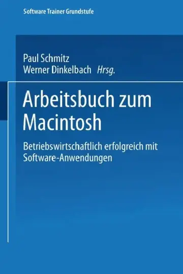 Cover of Arbeitsbuch Zum Macintosh