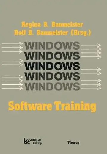 Cover of Windows Software Training