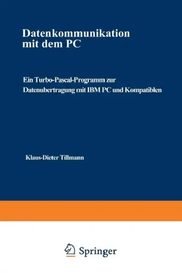 Cover of Datenkommunikation Mit Dem PC