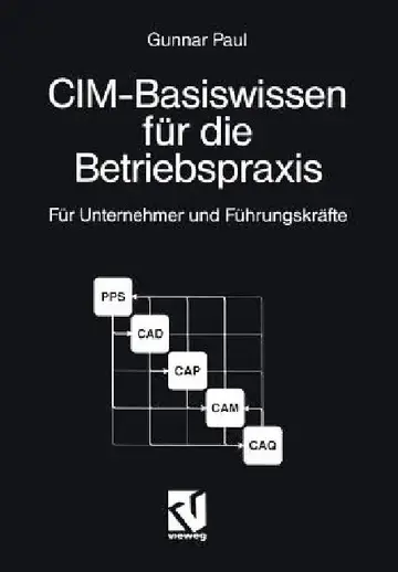 Cover of CIM-Basiswissen Für Die Betriebspraxis