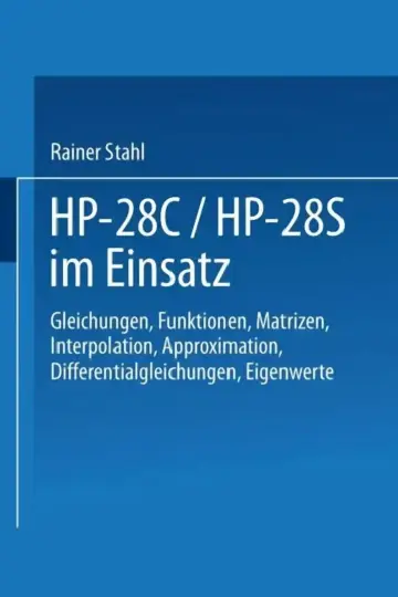 Cover of Hp-28c / Hp-28s Im Einsatz