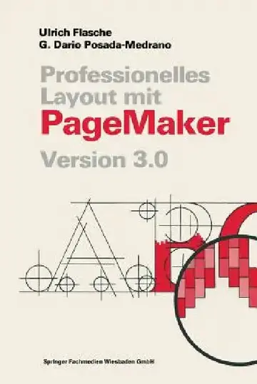 Cover of Professionelles Layout Mit PageMaker