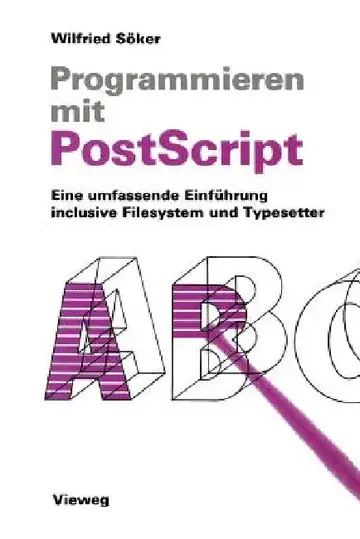Cover of Programmieren Mit PostScript