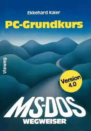Cover of Ms-Dos-Wegweiser Grundkurs