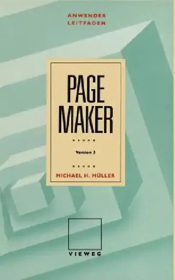 Cover of Anwenderleitfaden PageMaker