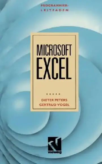 Cover of Programmierleitfaden Microsoft Excel