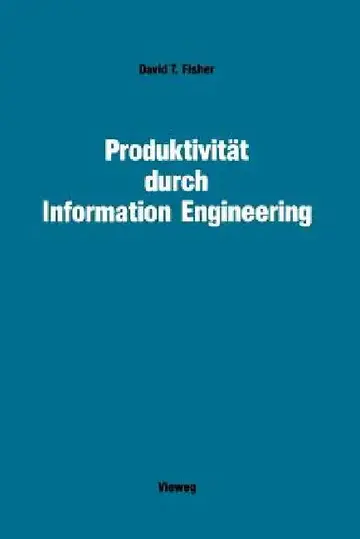 Cover of Produktivität Durch Information Engineering
