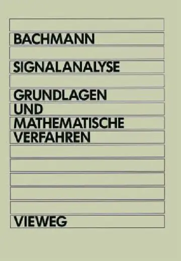Cover of Signalanalyse