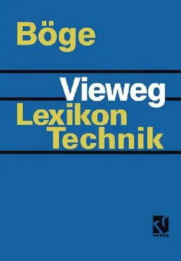 Cover of Vieweg Lexikon Technik
