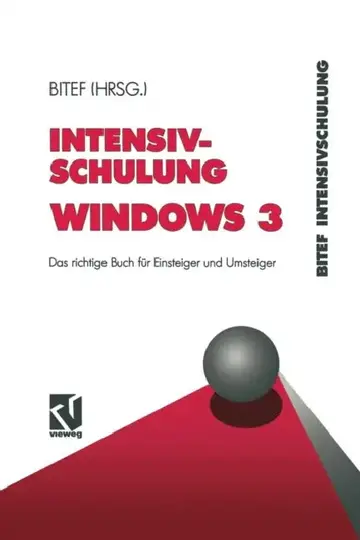 Cover of Intensivschulung Windows 3