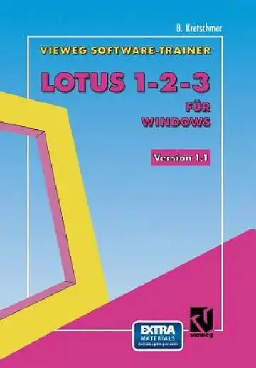 Cover of Vieweg-Software-Trainer Lotus 1-2-3 Für Windows