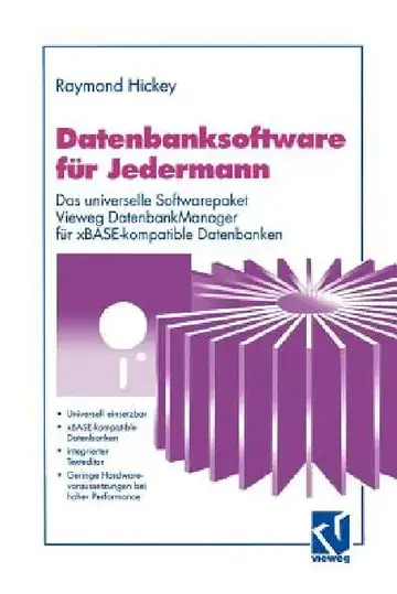 Cover of Datenbanksoftware Für Jedermann