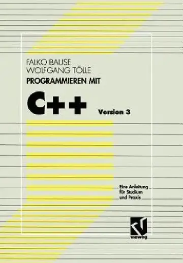 Cover of Programmieren Mit C++ Version 3
