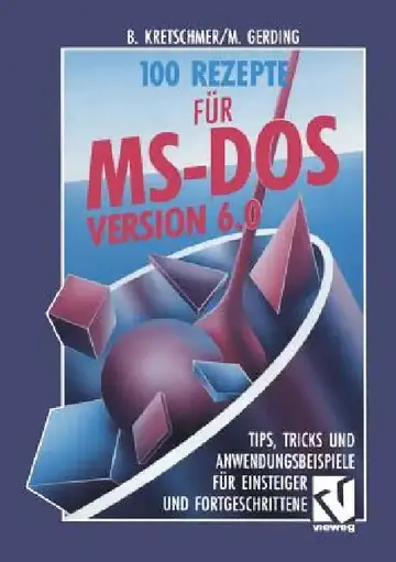 Cover of 100 Rezepte Für Ms-DOS 6.0