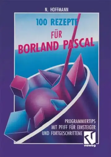 Cover of 100 Rezepte Für Borland Pascal