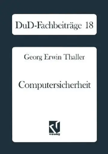 Cover of Computersicherheit