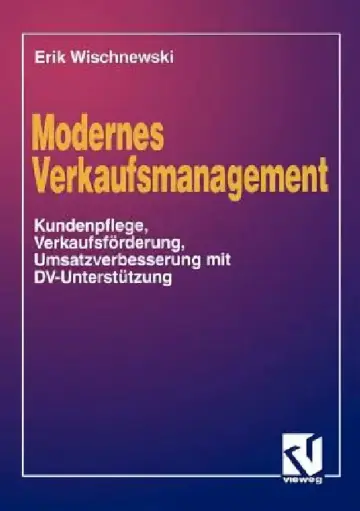 Cover of Modernes Verkaufsmanagement
