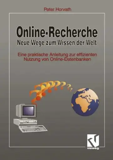 Cover of Online-Recherche Neue Wege Zum Wissen Der Welt