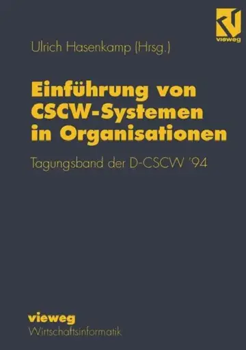 Cover of Einführung Von Cscw-Systemen in Organisationen