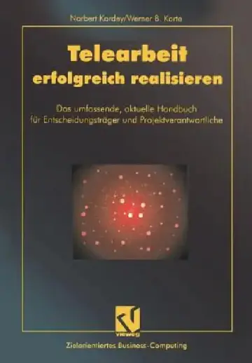 Cover of Telearbeit Erfolgreich Realisieren