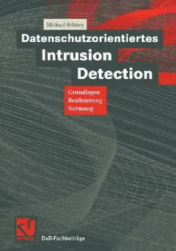 Cover of Datenschutzorientiertes Intrusion Detection