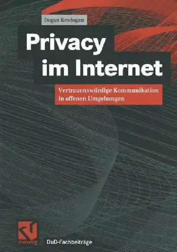 Cover of Privacy Im Internet
