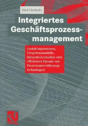 Cover of Integriertes Geschäftsprozessmanagement