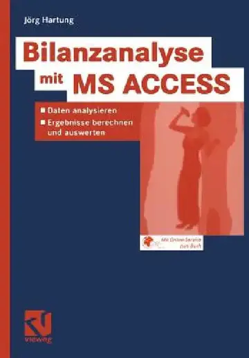 Cover of Bilanzanalyse Mit MS Access