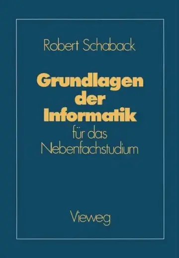 Cover of Grundlagen Der Informatik