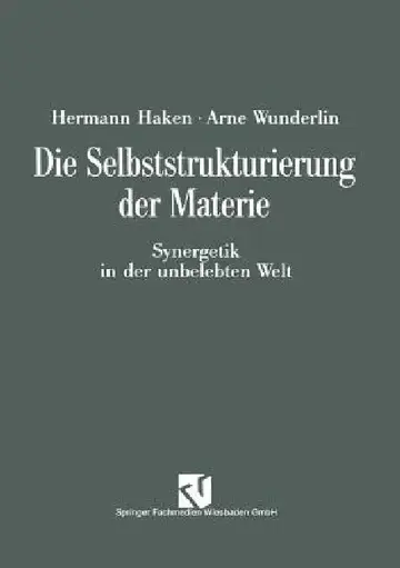 Cover of Die Selbststrukturierung Der Materie