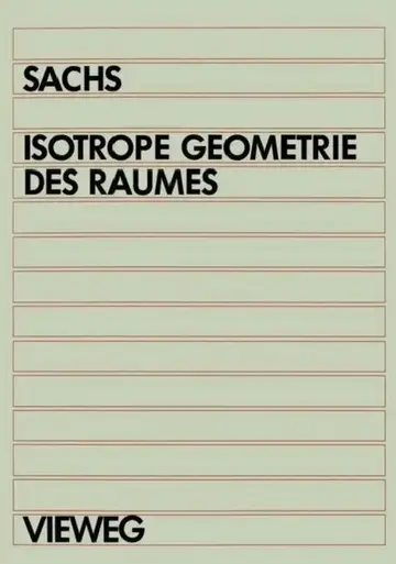 Cover of Isotrope Geometrie Des Raumes