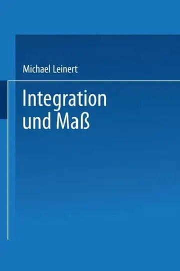 Cover of Integration Und Maß