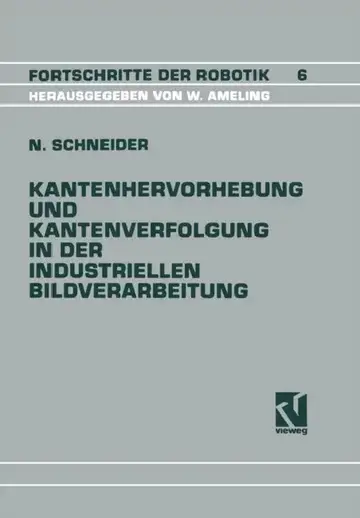Cover of Kantenhervorhebung Und Kantenverfolgung in Der Industriellen Bildverarbeitung