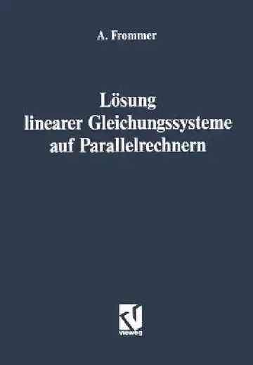 Cover of Lösung Linearer Gleichungssysteme Auf Parallelrechnern