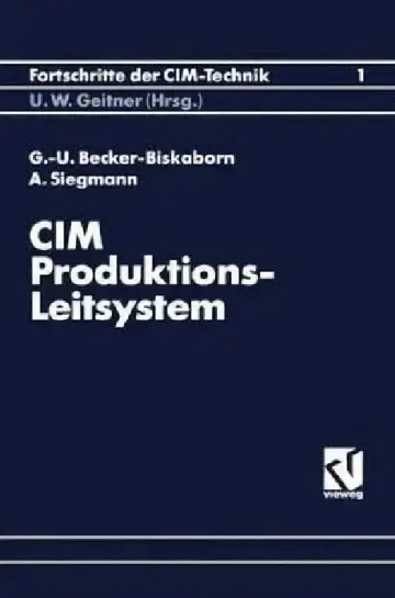 Cover of CIM-Produktions-Leitsystem