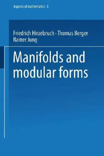 Cover of Manifolds and Modular Forms