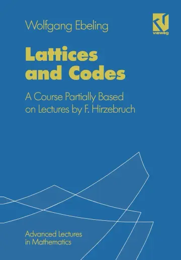 Cover of Lattices and Codes