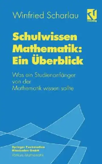 Cover of Schulwissen Mathematik