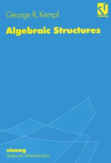 Cover of Algebraic Structures
