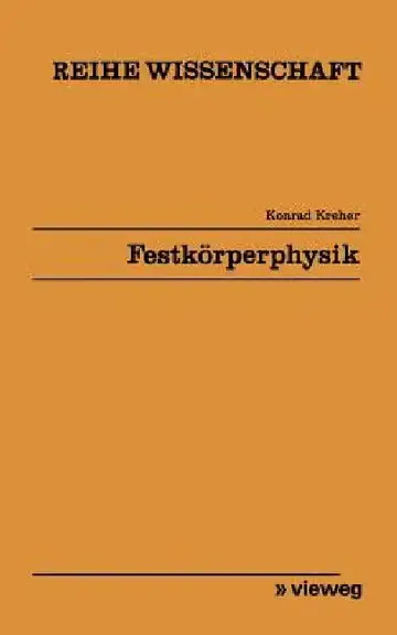 Cover of Festkörperphysik