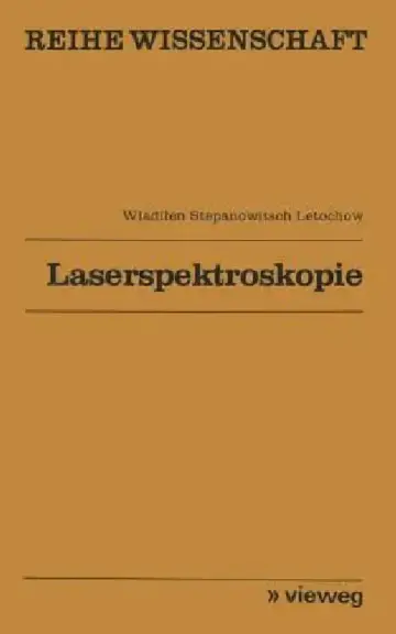 Cover of Laserspektroskopie