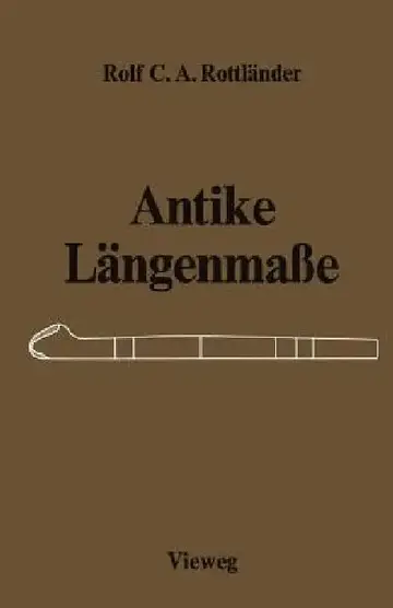 Cover of Antike Längenmaße