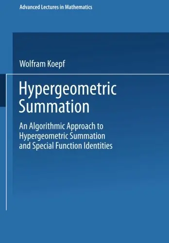 Cover of Hypergeometric Summation