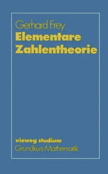 Cover of Elementare Zahlentheorie