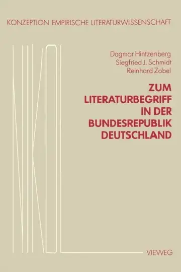 Cover of Zum Literaturbegriff in Der Bundesrepublik Deutschland