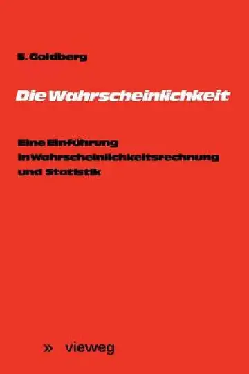 Cover of Die Wahrscheinlichkeit