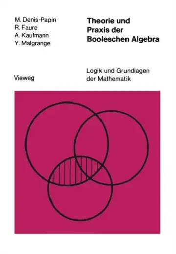Cover of Theorie Und PRAXIS Der Booleschen Algebra