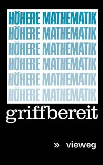 Cover of Höhere Mathematik Griffbereit